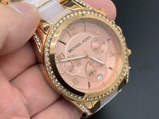 Reloj para mujer Michael Kors MK5943 Blair oro rosa rubor acetato acero inoxidable, usado segunda mano  Embacar hacia Argentina