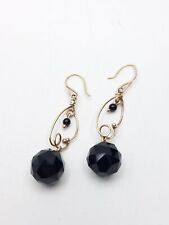 gold black earrings onyx 14k for sale  Seattle