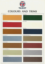 Talbot colour trim for sale  UK