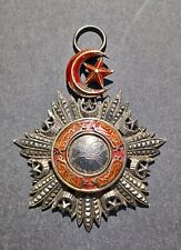 Imperio Otomano, Orden de Medjidie, Medalla Turca, Plata y Oro, Turquía segunda mano  Embacar hacia Mexico