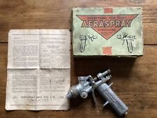 Vintage aeraspray gun for sale  LINCOLN