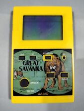 RARO Casio 1986 Great Savanna juego portátil CG-100 LCD ARGENTINA (SIN Funciona), usado segunda mano  Argentina 