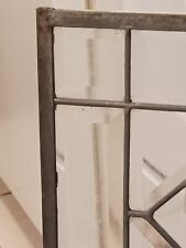 Ventana de vidrio con plomo antigua 1900. 4 idénticos. 42 piezas biseladas individuales. segunda mano  Embacar hacia Argentina