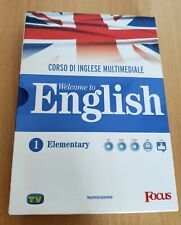 English DVD Libro Corso Inglese Multimediale Elementary 2009 Focus Mondadori ita, usato usato  Torre Annunziata