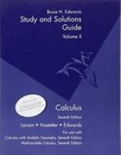 Calculus study solutions for sale  USA