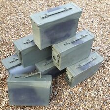 Ammo Box 30Cal Ammo Can Steel Tin Tool Box Storage Solution (empty) 1 Can Sale for sale  LOUGHBOROUGH