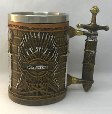 Caneca de cerveja Game of Thrones Iron Throne Tankard forrada de aço inoxidável comprar usado  Enviando para Brazil