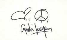 Cyndi lauper singer for sale  Shipping to United Kingdom