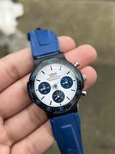 ¡RARO! Reloj deportivo cronógrafo azul Lorus by Seiko para hombre  segunda mano  Embacar hacia Mexico