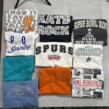 Lote de 10 camisetas vintage pacote revendedor Nike anos 90 Spurs XL camiseta esportiva atacado comprar usado  Enviando para Brazil