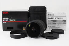 Canon SIGMA Sigma 8mm F3.5 EX DG FISHEYE com caixa original 946 comprar usado  Enviando para Brazil