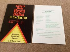 Theatre programme sadlers for sale  ROMSEY
