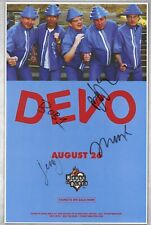 Devo autographed concert for sale  Cleveland