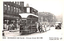 R246429 Edinburgh Auto. pamlin druckt. Nr. 316. Princes Street. Postkarte. 1950 gebraucht kaufen  Versand nach Germany