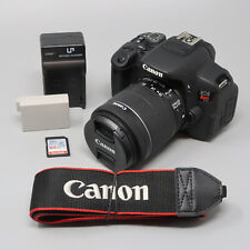 Canon EOS Rebel T5i 18.0MP DSLR Camera w/18-55mm -- 2K Clicks for sale  Shipping to South Africa