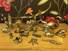 Vintage brass animals for sale  DUDLEY