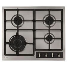 Used, 264 CDA HG6351SS 58cm 4 Burner Gas Hob with Wok Burner - Stainless Steel for sale  Shipping to South Africa