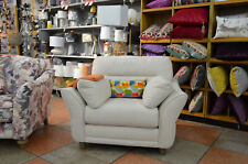 Large armchair white for sale  CHORLEY