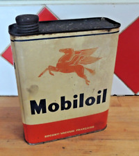 Ancien bidon mobiloil d'occasion  Halluin