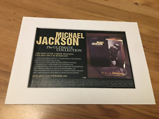 Usado, MICHAEL JACKSON THE ULTIMATE COLLECTION-Mounted original advert comprar usado  Enviando para Brazil