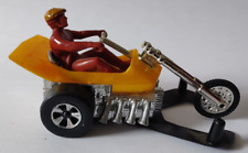 Hotwheels Redline Chopcycles Yellow Speed Steed + Driver and Track Guide! comprar usado  Enviando para Brazil