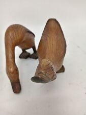 Wooden duck figurines for sale  RUGBY
