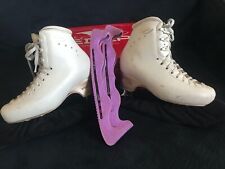 Patines de hielo Edea 240C bota + hojas sello de oro John Wilson patines figura segunda mano  Embacar hacia Argentina