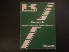 Kawasaki kdx250 1982 for sale  REDHILL