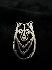 Sterling silver wolf for sale  Berthoud