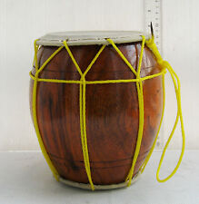 Belo tambor antigo feito à mão Nepal cabeça dupla Madal, usado comprar usado  Enviando para Brazil