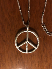Peace pendant necklace for sale  Jersey City