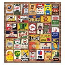 Used, 35 pcs retro garage tin signs *open box* man cave gas station bar decor for sale  Shipping to South Africa