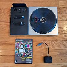 DJ HERO PS2 Bundle Includes Turntable, Reciever & DJ HERO GAME,Works,Fast Ship for sale  Shipping to South Africa