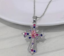 Cross pendant multi for sale  Shipping to Ireland