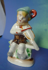 Estatueta de violinista de menino de porcelana antiga tocando violino marca Itália IMPORTAÇÃO Occ Japão comprar usado  Enviando para Brazil