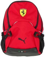 Nuovo grande zaino rosso e nero Puma e Ferrari e supporto laptop usato  Spedire a Italy