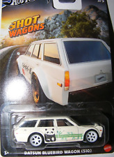 DATSUN BLUEBIRD 510 WAGON CUSTOM EDITION 1/64 Hot Wagons NISSAN JDM Real Riders for sale  Shipping to South Africa