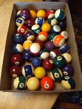 Vintage Replacement Pool Billiard Balls Buyers Choice 2-1/8" Or 2-1/4", usado segunda mano  Embacar hacia Mexico