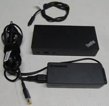 Lenovo, ThinkPad Docking Station USB-C Cable and AC AdapterDK1633, 03X7194, 40A9 for sale  Shipping to South Africa