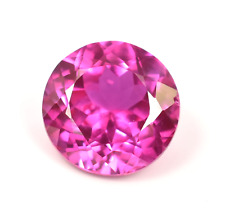 10.80 Ct Natural Utah Bixbite Pink Beryl Certified Round Cut Loose Gemstones for sale  Shipping to South Africa