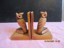owl wood carving for sale  DUDLEY