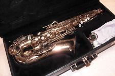 Saxofón alto Buescher 400 finales de los 70 por Selmer con estuche saxo alto con estuche, usado segunda mano  Embacar hacia Argentina