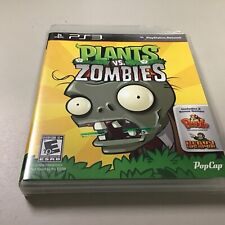 Plants vs. Zombies 2011 Sony PlayStation 3 PS3 completo probado propiedad de adultos, usado segunda mano  Embacar hacia Argentina