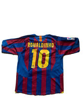 Ronaldinho barcelona football usato  San Marco Argentano
