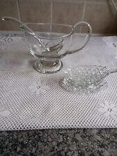 glass sauce boat for sale  HOUGHTON LE SPRING