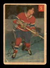 1954-55 Parkhurst #5 Bert Olmstead FAIR Canadiens 543528 comprar usado  Enviando para Brazil