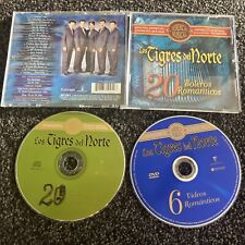 Los Tigres del Norte Herencia Musical: 20 Boleros Romanticos CD e DVD conjunto 2003 comprar usado  Enviando para Brazil