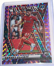 RARE HARVEY ELLIOTT /50 PURPLE ROOKIE WILL TO WIN 2022 PANINI MOSAIC LIVERPOOL, used for sale  Shipping to South Africa