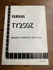 Yamaha ty250z owners for sale  DALTON-IN-FURNESS