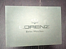 Lorenz swiss watches usato  Romallo